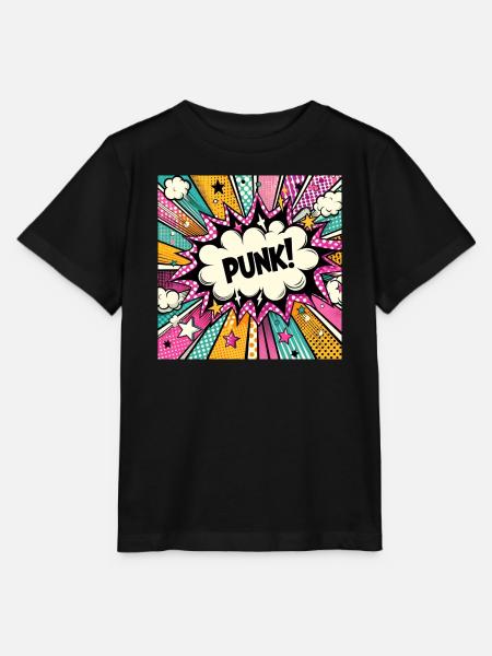 Punk 3 - Stanley/Stella Kinder T-Shirt MINI CREATOR  - Schwarz