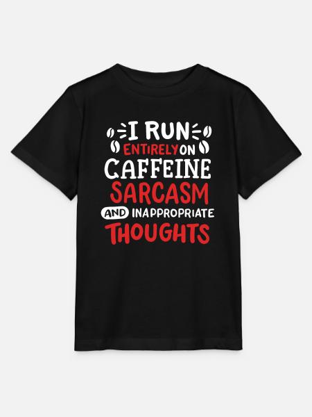 Sarkasmus sarkastischer Humor - Stanley/Stella Kinder T-Shirt MINI CREATOR - Schwarz