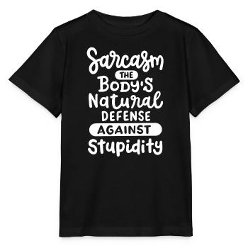 Sarkasmus sarkastischer Humor - Stanley/Stella Kinder T-Shirt MINI CREATOR  - Schwarz - Vorne - Mikhail (115cm)