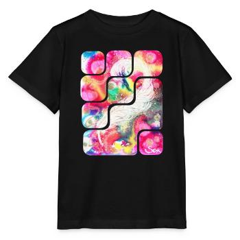 ZauberFeder Kreativität - Sonja Ariel von Staden - Stanley/Stella Kinder T-Shirt MINI CREATOR  - Schwarz - Vorne - Mikhail (115cm)