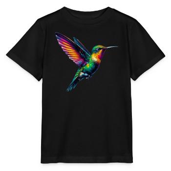 Colibri - T-shirt bio MINI CREATOR Stanley/Stella Enfant - noir - Devant - Mikhail (115cm)