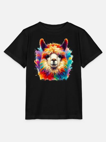 Alpaka - Stanley/Stella Kinder T-Shirt MINI CREATOR - Schwarz