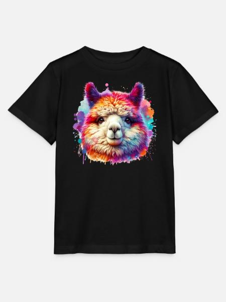 Alpaka - Stanley/Stella Kinder T-Shirt MINI CREATOR  - Schwarz