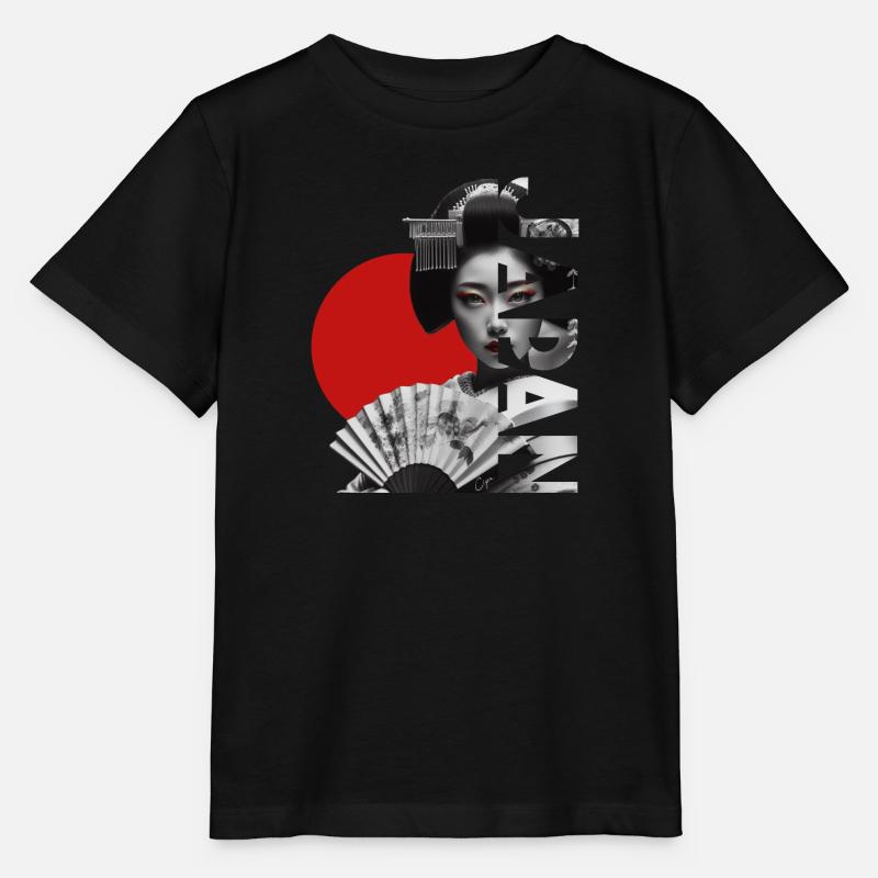 Japon - T-shirt bio MINI CREATOR Stanley/Stella Enfant - noir