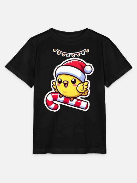 Christmas Canary Tunes - Stanley/Stella Kinder T-Shirt MINI CREATOR - Schwarz