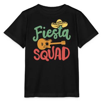 Cinco de Mayo Fiesta mexikanische Party - Stanley/Stella Kinder T-Shirt MINI CREATOR  - Schwarz - Vorne - Mikhail (115cm)