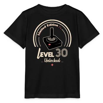 Niveau 30 - Édition Limitée - T-shirt bio MINI CREATOR Stanley/Stella Enfant - noir - Devant - Mikhail (115cm)
