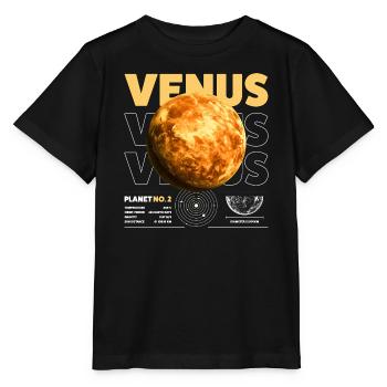 Venus details - Stanley/Stella Kinder T-Shirt MINI CREATOR  - Schwarz - Vorne - Mikhail (115cm)