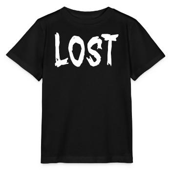 LOST - Stanley/Stella MINI CREATOR Kids’ T-Shirt - black - Front - Mikhail (115cm)