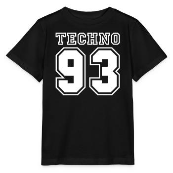 TECHNO 93 - Stanley/Stella MINI CREATOR Kids’ T-Shirt - black - Front - Mikhail (115cm)