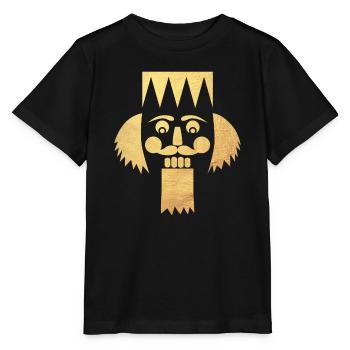Casse-Noisette Or Décoration de Noël Avent Noël - T-shirt bio MINI CREATOR Stanley/Stella Enfant - noir - Devant - Mikhail (115cm)