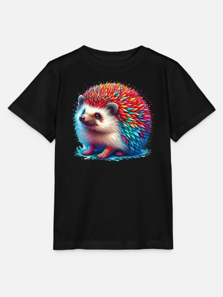 Igel - Stanley/Stella Kinder T-Shirt MINI CREATOR - Schwarz