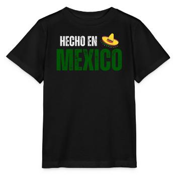 Hergestellt in Mexiko, mexikanischer Stolz - Stanley/Stella Kinder T-Shirt MINI CREATOR  - Schwarz - Vorne - Mikhail (115cm)