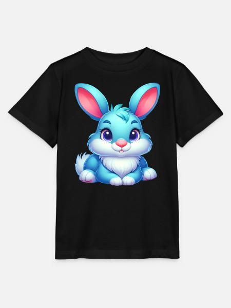 Kaninchen - Stanley/Stella Kinder T-Shirt MINI CREATOR - Schwarz
