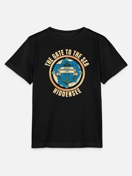 The Gate to the Sea - Hiddensee - Stanley/Stella Kinder T-Shirt MINI CREATOR  - Schwarz