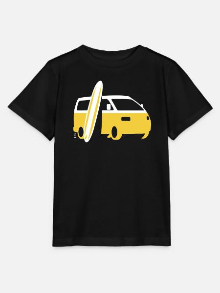 Vanlife & Surfen - Stanley/Stella Kinder T-Shirt MINI CREATOR - Schwarz
