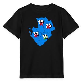 Région Poitou-Charentes - T-shirt bio MINI CREATOR Stanley/Stella Enfant - noir - Devant - Mikhail (115cm)