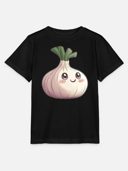Knoblauch - Stanley/Stella Kinder T-Shirt MINI CREATOR - Schwarz