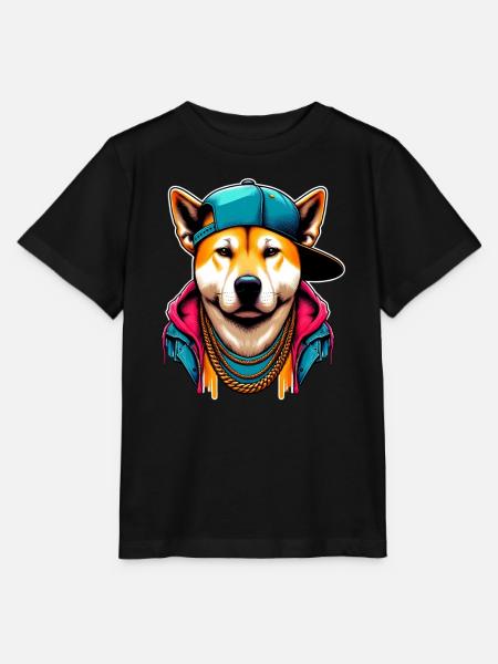 Hund - Stanley/Stella Kinder T-Shirt MINI CREATOR  - Schwarz