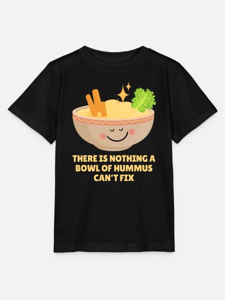 Wir lieben Hummus - Stanley/Stella Kinder T-Shirt MINI CREATOR - Schwarz
