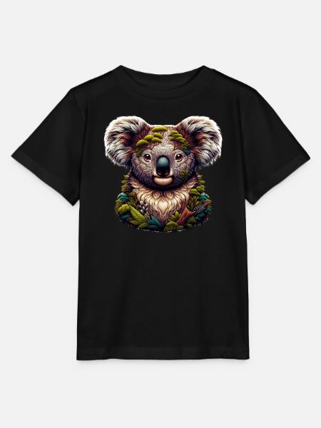 Koala - Stanley/Stella Kinder T-Shirt MINI CREATOR  - Schwarz