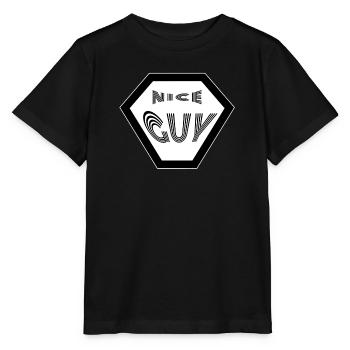 NICE GUY nice boy nice guy - Stanley/Stella MINI CREATOR Kids’ T-Shirt - black - Front - Mikhail (115cm)