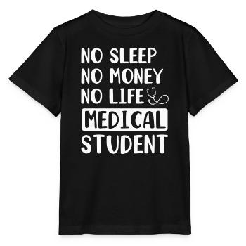 Medicine Student Doctor - Stanley/Stella MINI CREATOR Kids’ T-Shirt - black - Front - Mikhail (115cm)