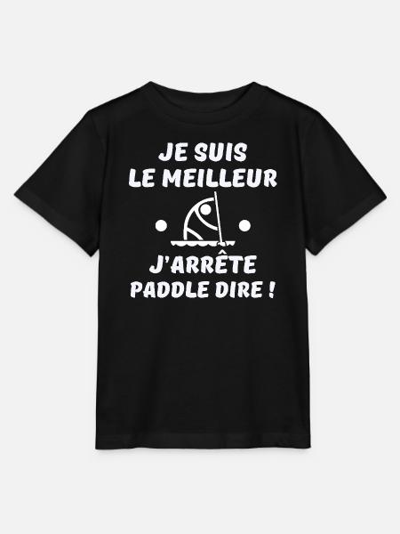 Paddel, Paddelbrett, Paddel - Stanley/Stella Kinder T-Shirt MINI CREATOR  - Schwarz