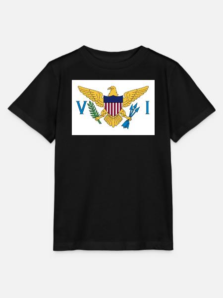 Amerikanische Jungferninseln - Stanley/Stella Kinder T-Shirt MINI CREATOR - Schwarz