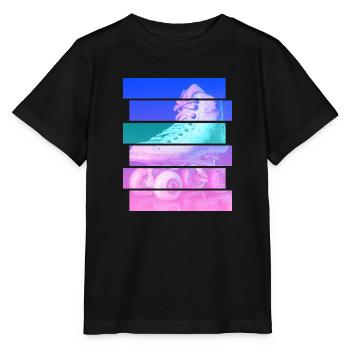 Rollschuh - Stanley/Stella Kinder T-Shirt MINI CREATOR  - Schwarz - Vorne - Mikhail (115cm)
