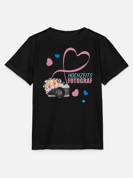 Hochzeitsfotograf - Stanley/Stella Kinder T-Shirt MINI CREATOR  - Schwarz