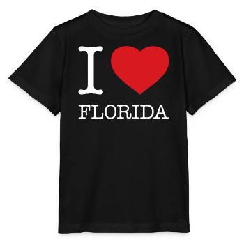 J’ADORE LA FLORIDE - T-shirt bio MINI CREATOR Stanley/Stella Enfant - noir - Devant - Mikhail (115cm)