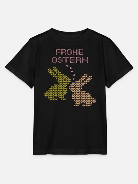 Frohe Ostern - Stanley/Stella Kinder T-Shirt MINI CREATOR - Schwarz