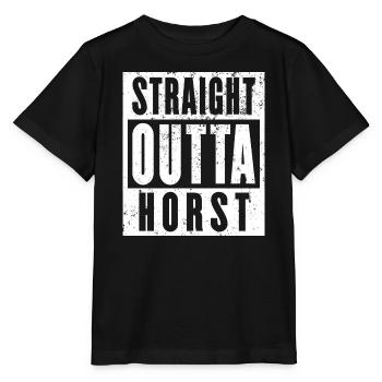 Horst, Ruhrgebiet, Ruhrpott, Essen Gelsenkirchen - Stanley/Stella Kinder T-Shirt MINI CREATOR  - Schwarz - Vorne - Mikhail (115cm)
