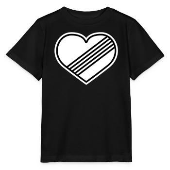 Vollgas Herz gegen Tempolimit - Stanley/Stella Kinder T-Shirt MINI CREATOR  - Schwarz - Vorne - Mikhail (115cm)