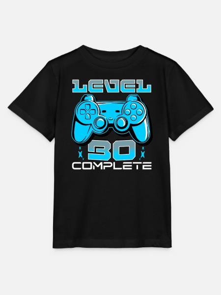 Level 30 Complete Gamepad - Stanley/Stella MINI CREATOR Kids’ T-Shirt - black