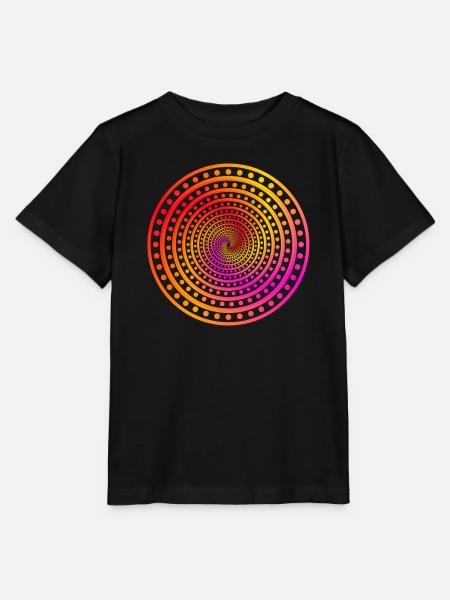 crazy Dots - Stanley/Stella Kinder T-Shirt MINI CREATOR  - Schwarz