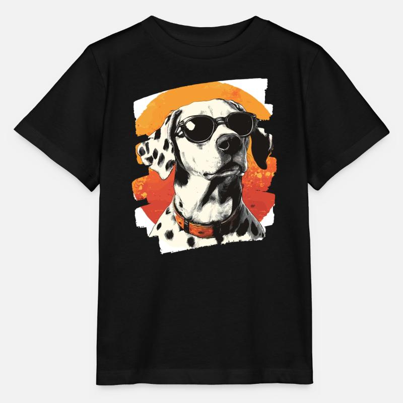 Dalmate - T-shirt bio MINI CREATOR Stanley/Stella Enfant - noir