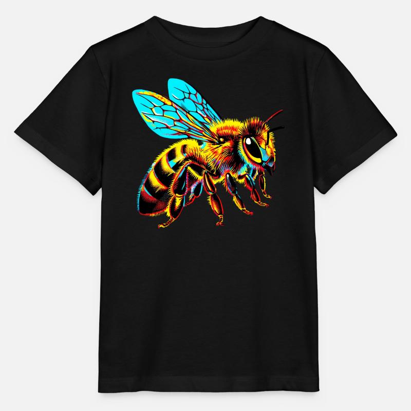 Abeille - T-shirt bio MINI CREATOR Stanley/Stella Enfant - noir