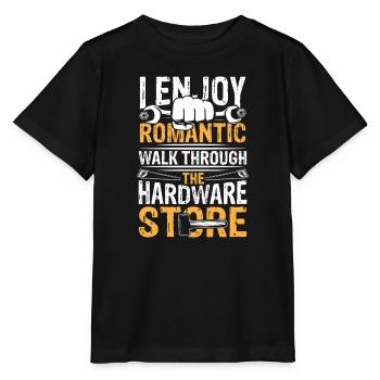 Romantic walk through hardware store - Stanley/Stella Kinder T-Shirt MINI CREATOR  - Schwarz - Vorne - Mikhail (115cm)