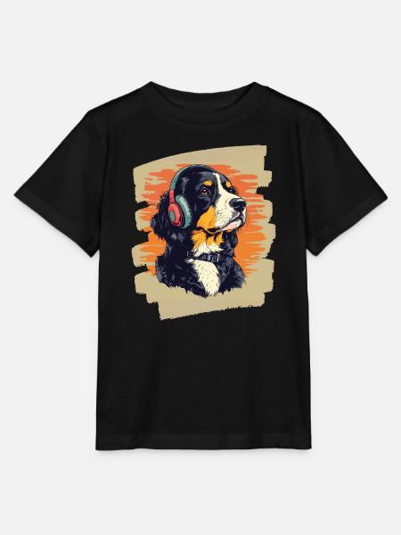 Entlebucher Sennenhund - Stanley/Stella Kinder T-Shirt MINI CREATOR  - Schwarz