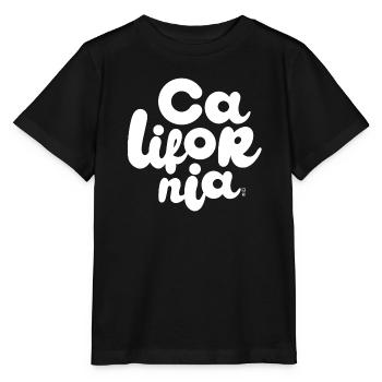 California - Weiß - Stanley/Stella Kinder T-Shirt MINI CREATOR  - Schwarz - Vorne - Mikhail (115cm)
