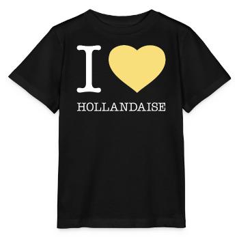 J’ADORE LA HOLLANDAISE - T-shirt bio MINI CREATOR Stanley/Stella Enfant - noir - Devant - Mikhail (115cm)