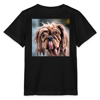 Hässlicher Hund - Stanley/Stella Kinder T-Shirt MINI CREATOR  - Schwarz - Vorne - Mikhail (115cm)