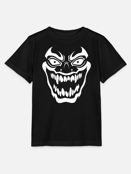 Bold Horror Maske - Stanley/Stella Kinder T-Shirt MINI CREATOR  - Schwarz