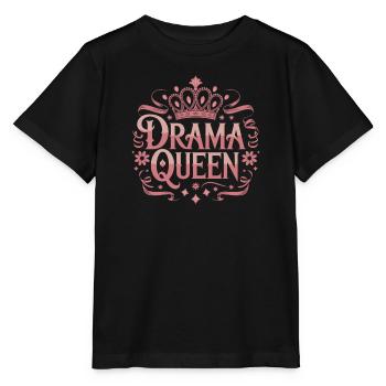 Drama Queen Königin Prinzessin Selbstwert Frauen - Stanley/Stella Kinder T-Shirt MINI CREATOR  - Schwarz - Vorne - Mikhail (115cm)