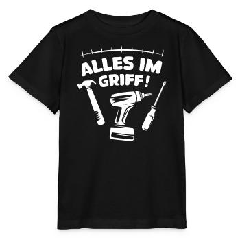 Alles im Griff - Handwerker und Hausmeister - Stanley/Stella Kinder T-Shirt MINI CREATOR  - Schwarz - Vorne - Mikhail (115cm)