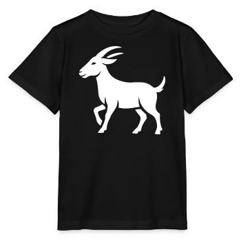 Bouc - T-shirt bio MINI CREATOR Stanley/Stella Enfant - noir - Devant - Mikhail (115cm)
