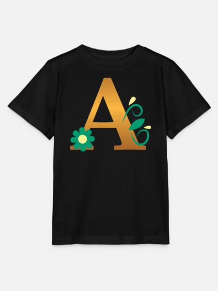 A - Stanley/Stella Kinder T-Shirt MINI CREATOR  - Schwarz