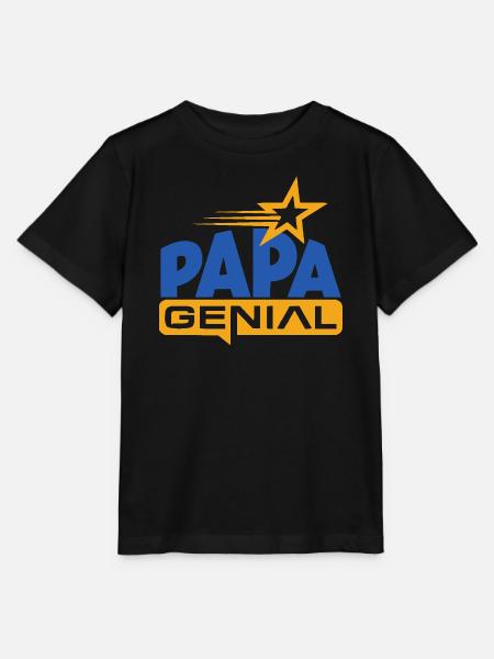 Toller Vater - Stanley/Stella Kinder T-Shirt MINI CREATOR  - Schwarz